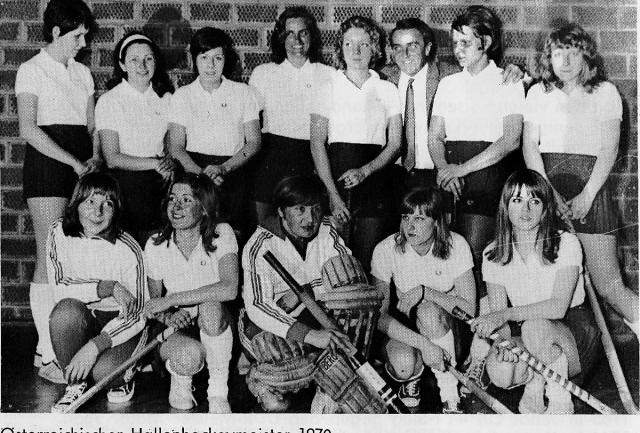 Österreichische Damenhockeymeisterinnen 1970